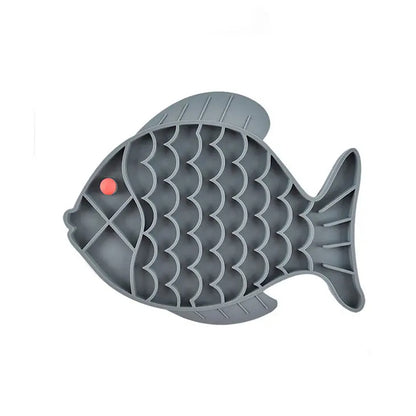 Silicone Lick Mat for Pet Dogs Slow Food Plate Rice Bowl for Small Medium Dog anti Gulping Choking Feeder Puppy Treat Dispenser