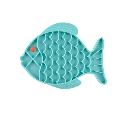 Silicone Lick Mat for Pet Dogs Slow Food Plate Rice Bowl for Small Medium Dog anti Gulping Choking Feeder Puppy Treat Dispenser