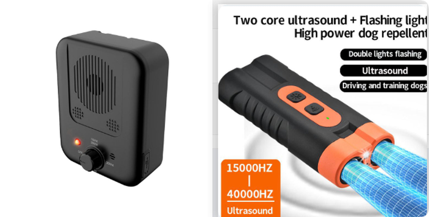 Pets Dog anti Barking Device Pet Dog Ultrasonic anti Barking Collars Repeller Outdoor Dogs Stop No Bark Control Training Device Supplies