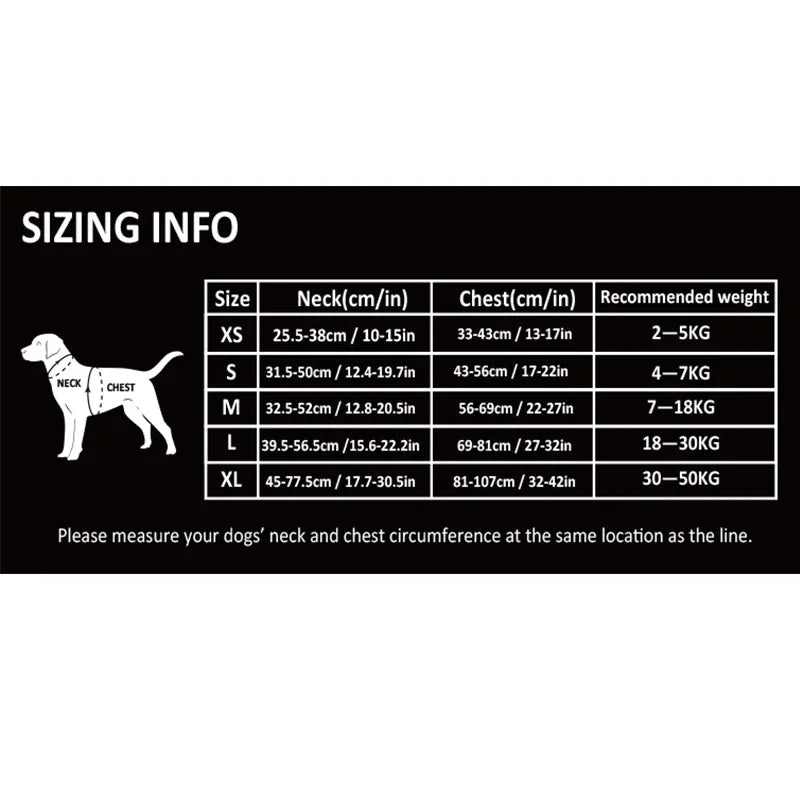 Pet Reflective Nylon Dog Harness No Pull Adjustable Medium Large Naughty Dog Vest Safety Vehicular Lead Walking Running